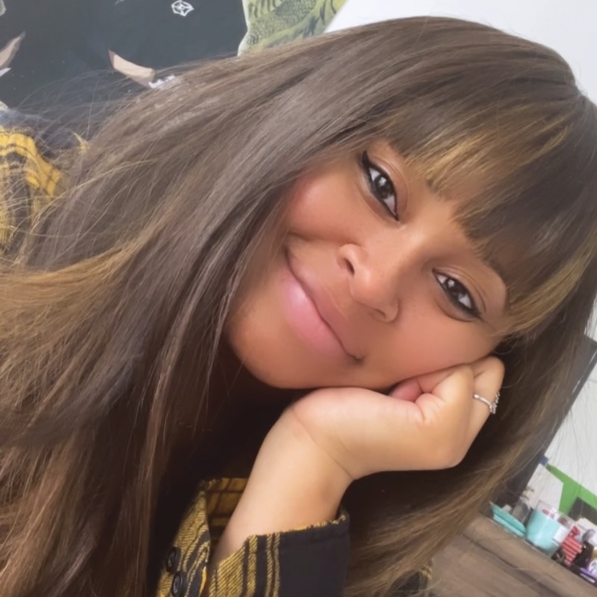 black woman smiling profile picture
